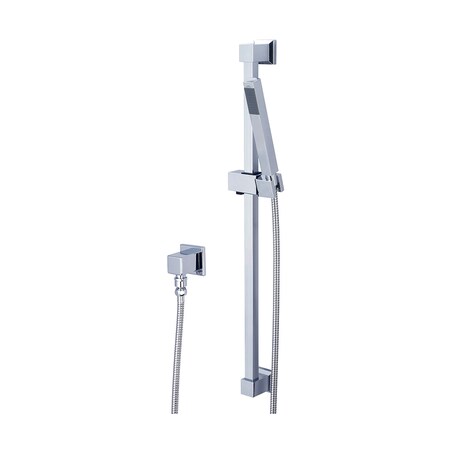 Pioneer Industries Handheld Shower Set, Wallmount, Polished Chrome 6MO400